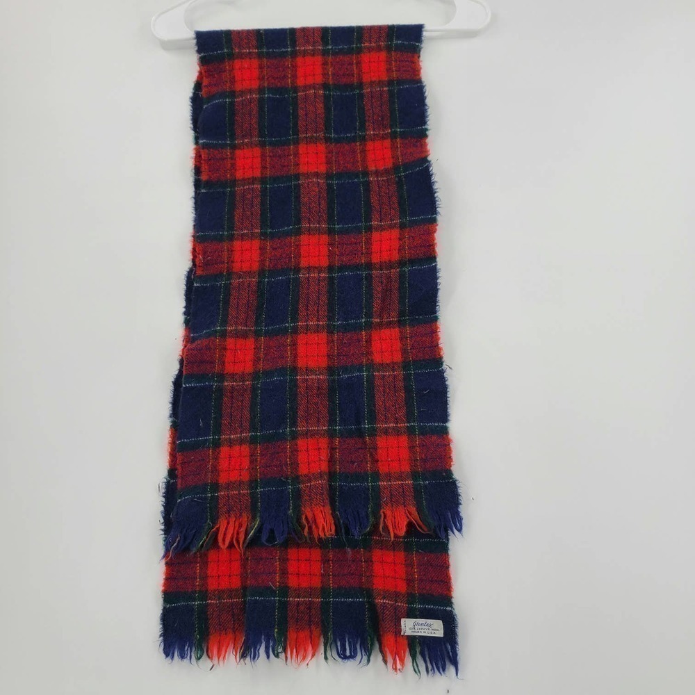 Glentex Wool Scarf Made in the USA